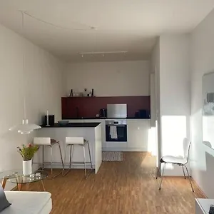 Modernes Im Scandinavian Design Apartment Hamburg